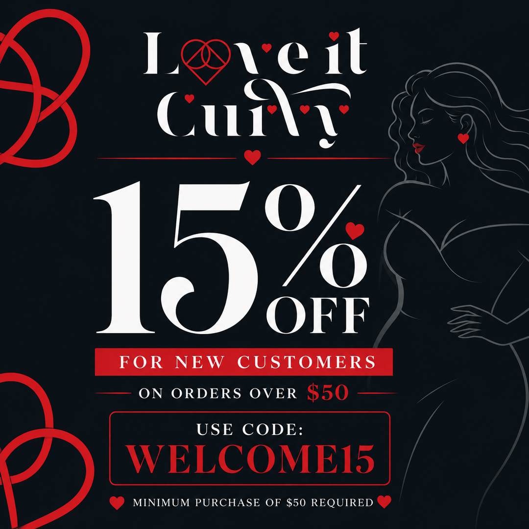 Promotional advertisement for a 15% discount offer on a black background with red and white text.