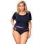 Stretchy Modal Casual Sleepwear Two Piece Set - Love It Curvy