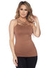 Seamless Triple Criss-Cross Front Cami | Love It Curvy