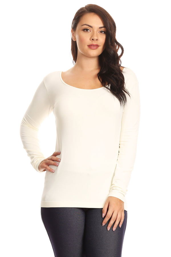 Plus Size Lady's Long Sleeve Top | Love It Curvy