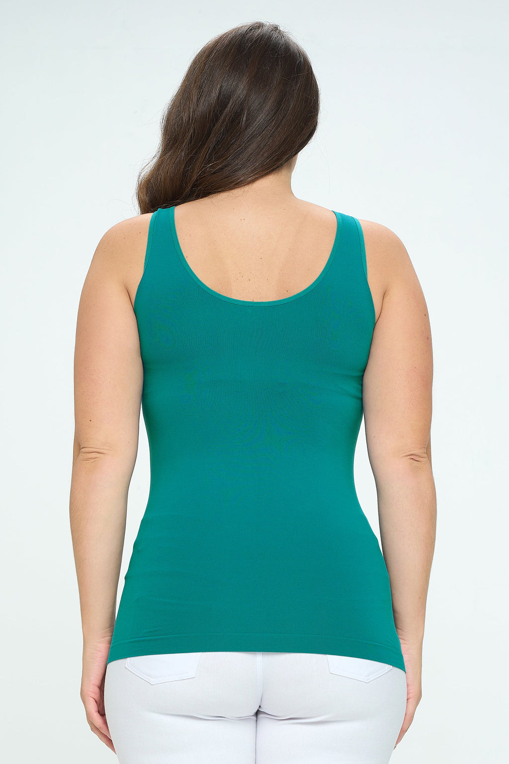 V or U Neckline Reversible Seamless Tank | Love It Curvy