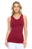 V or U Neckline Reversible Seamless Tank | Love It Curvy