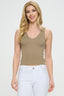 Reversible Ribbed Seamless Tank | Love It Curvy