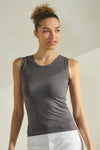 Love It Curvy Reversible High-Low Neckline Seamless Tank