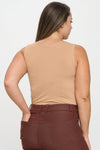 Very Periwinkle High-Low Reversible Neckline Seamless Tank Top