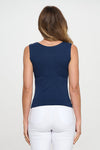 Love It Curvy Reversible High-Low Neckline Seamless Tank
