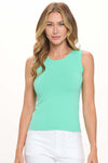 Love It Curvy Reversible High-Low Neckline Seamless Tank