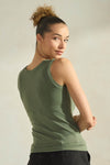 Very Periwinkle High-Low Reversible Neckline Seamless Tank Top