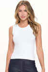 Love It Curvy Reversible High-Low Neckline Seamless Tank