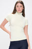 Bare Essential Seamless Mock Neck Short Sleeve Top | Love It Curvy
