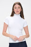 Bare Essential Seamless Mock Neck Short Sleeve Top | Love It Curvy