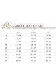 Lavish Black Satin Overbust Corset w/Busk Closure - Love it Curvy