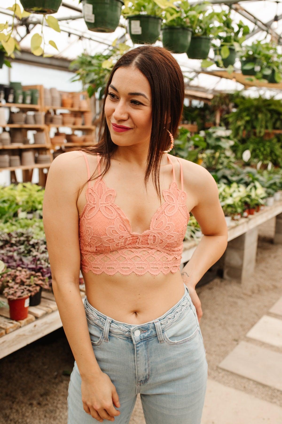 So This is Love Bralette in Coral Haze