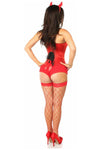 Top Drawer 4 PC Devilicious Premium Corset Costume - Love it Curvy