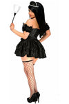 Top Drawer 4 PC French Maid Costume - Love it Curvy