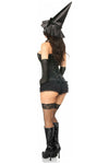 Top Drawer 4 PC Bad Witch Corset Costume - Love it Curvy