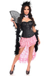 Top Drawer 6 PC Sexy Saloon Girl Corset Costume - Love it Curvy