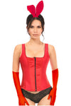 Top Drawer 4 PC Classic Red Bunny Corset Costume - Love it Curvy