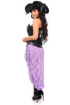 Top Drawer 4 PC Purple Lace Premium Pirate Corset Costume - Love it Curvy