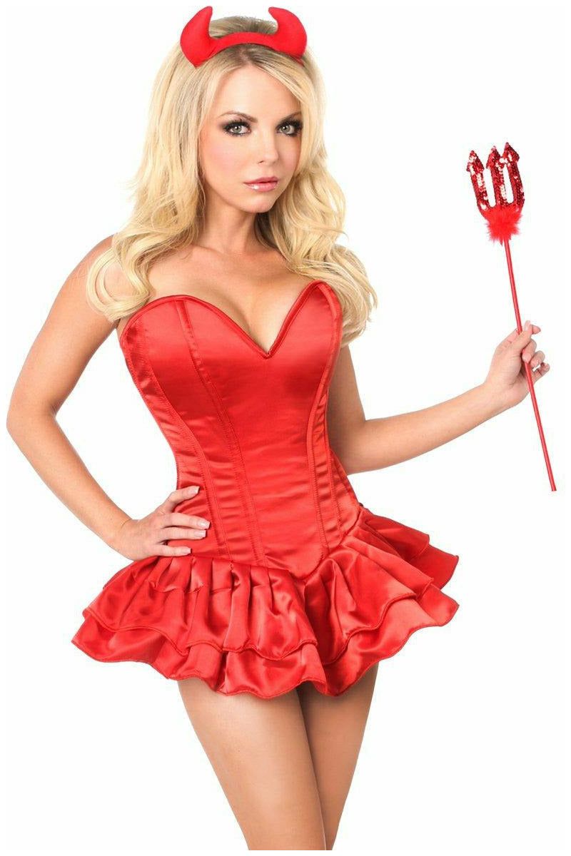 Top Drawer Delicious Devil Corset Dress Costume - Love it Curvy