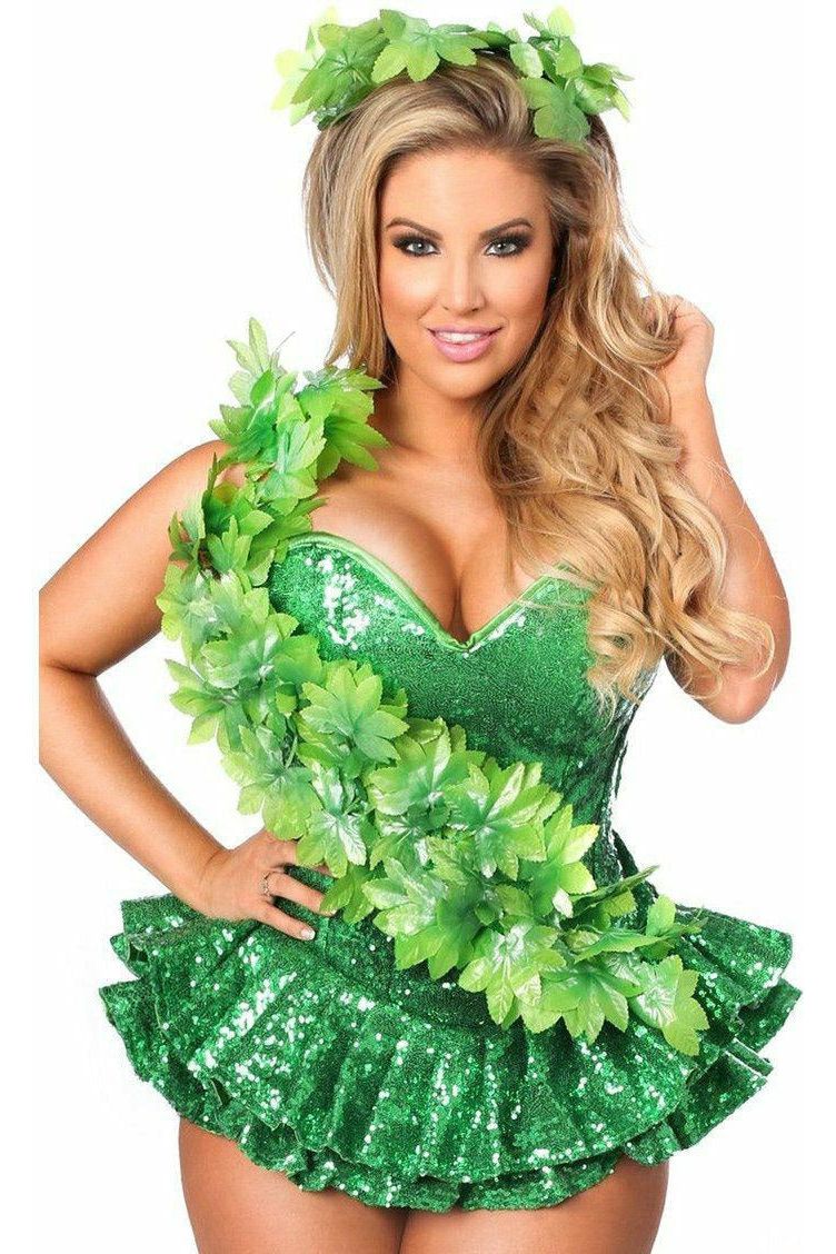 Top Drawer Premium Ivy Vixen Corset Costume - Love it Curvy