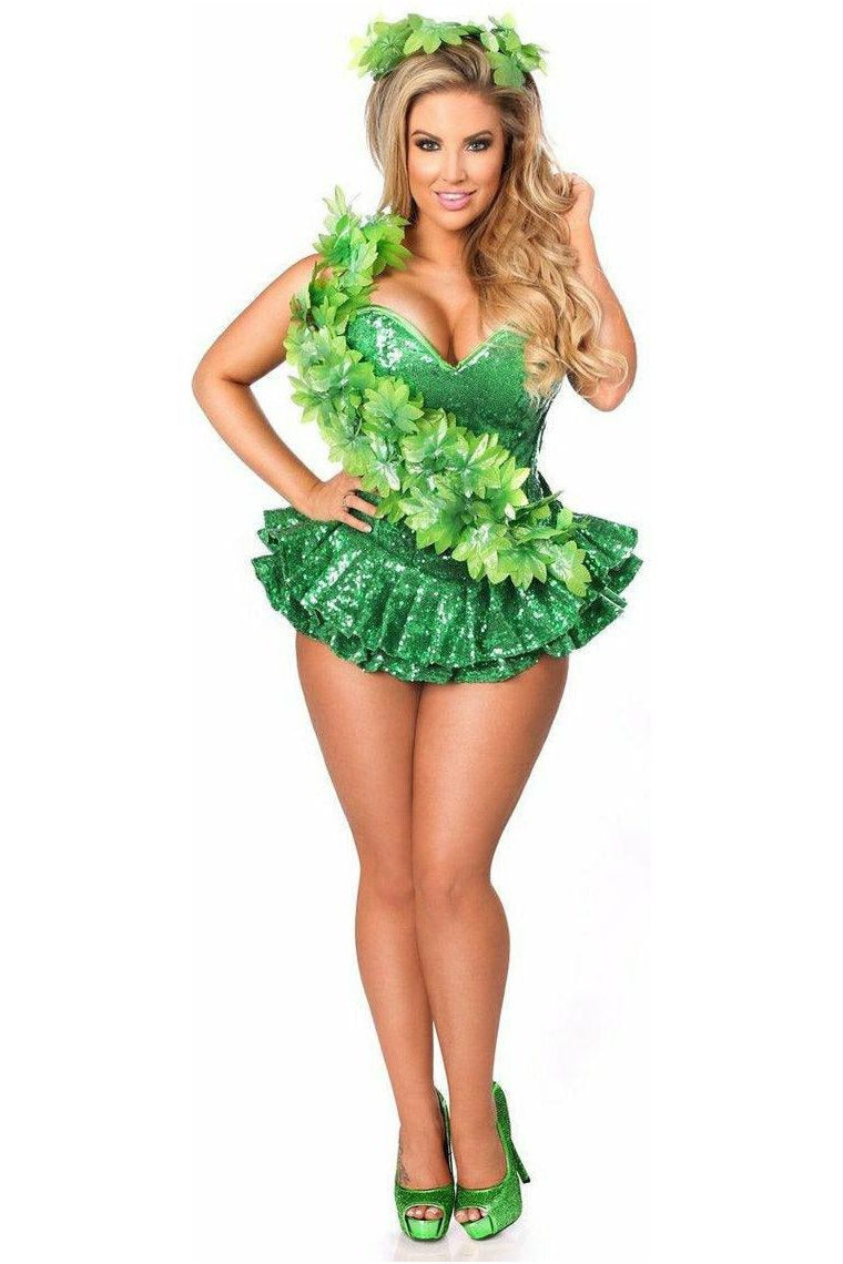 Top Drawer Premium Ivy Vixen Corset Costume - Love it Curvy