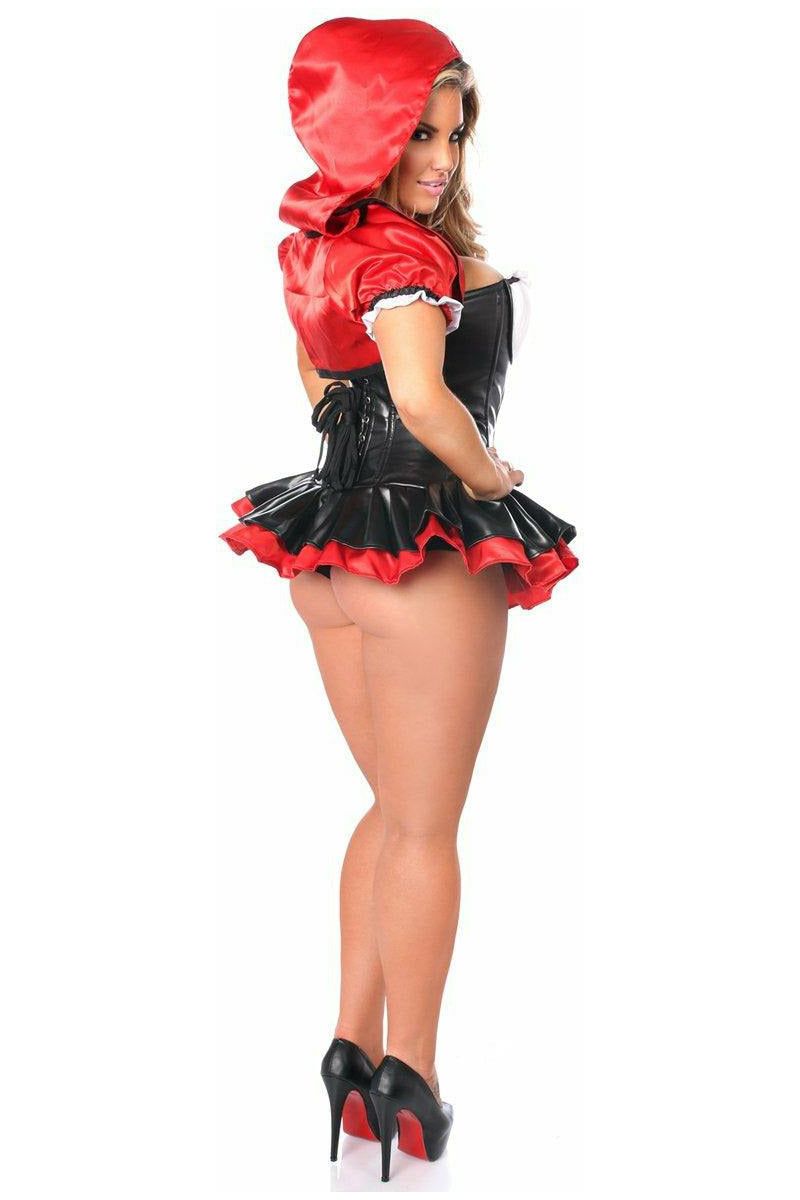 Top Drawer Premium Red Riding Hood Corset Dress Costume - Love it Curvy