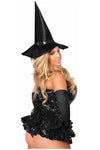 Top Drawer Premium Sequin Witch Corset Dress Costume - Love it Curvy