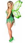 Top Drawer Green Sequin Fairy Corset Dress Costume - Love it Curvy