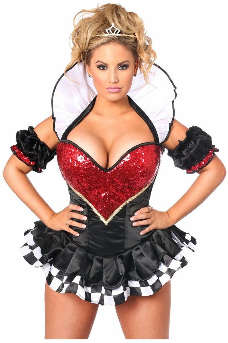 Top Drawer Royal Queen Premium Corset Costume - Love it Curvy