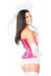 Top Drawer 6 PC Sexy Pink Princess Corset Costume - Love it Curvy