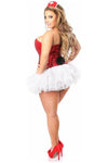Top Drawer 4 PC Sequin Nurse Corset Costume - Love it Curvy