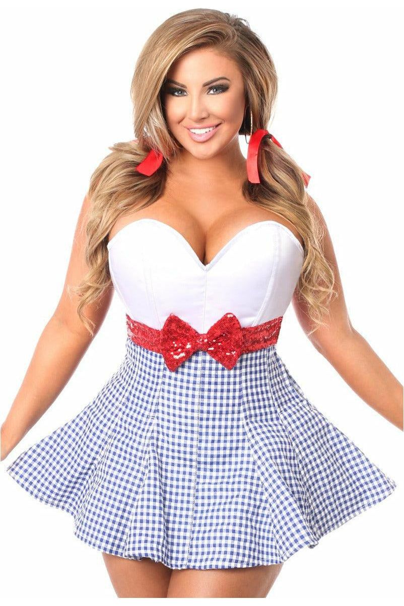Top Drawer Kansas Girl Corset Dress - Love it Curvy