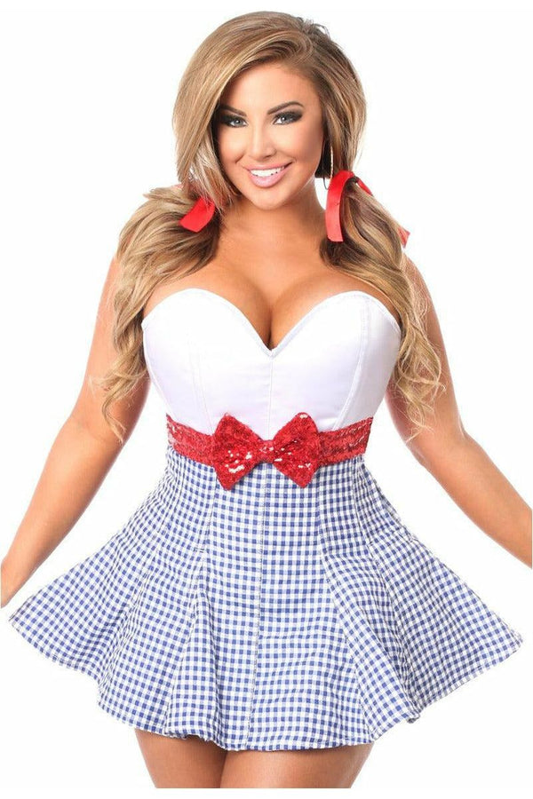 Top Drawer Kansas Girl Corset Dress - Love it Curvy