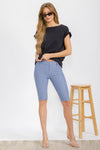 Love It Curvy 5 Pocket Classic Bermuda Shorts
