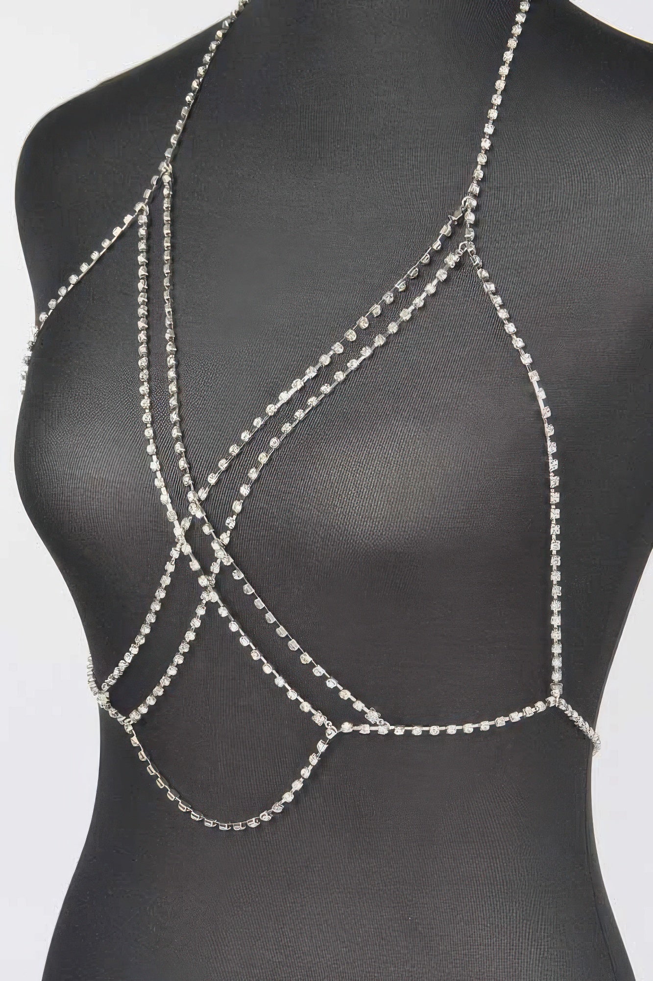 Adjustable Metal Body Chain | Love It Curvy Secondary image