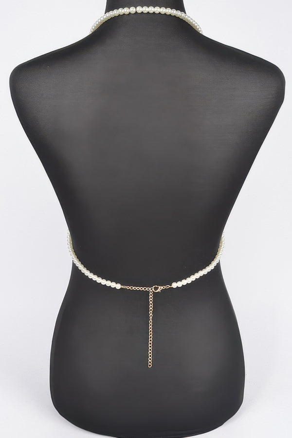 Faux Pearl Harness