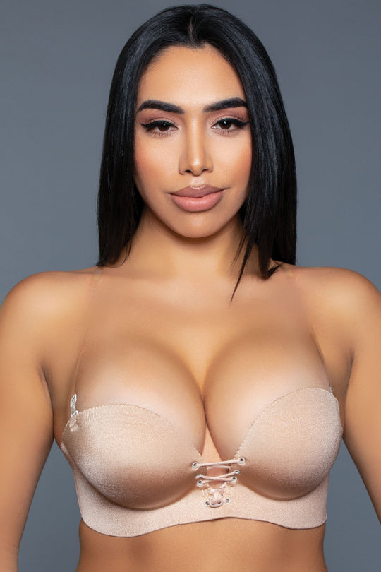 Front Tie Fashion Bra - Love it Curvy