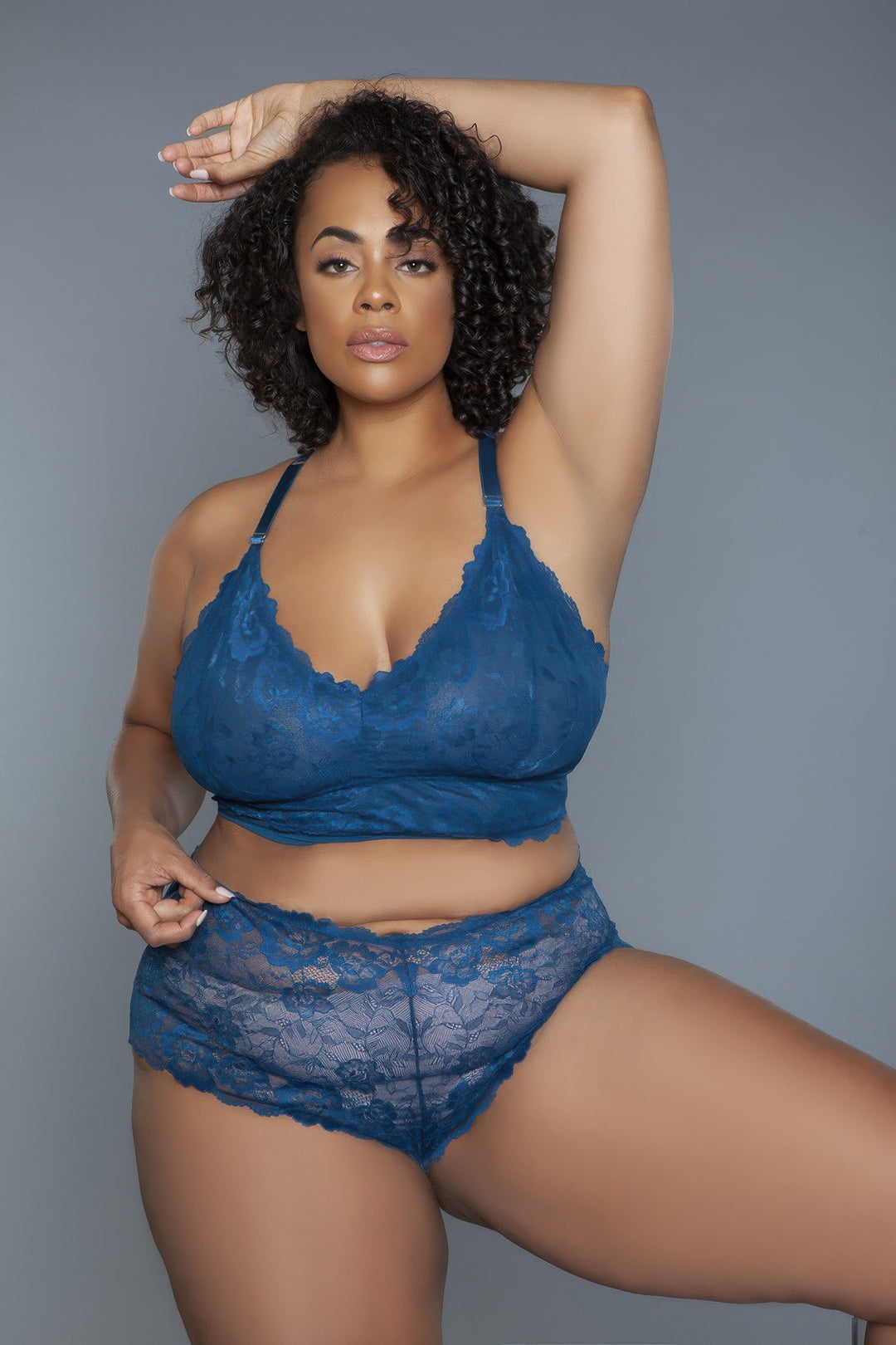 Cindy Lace Cami Set - Love it Curvy