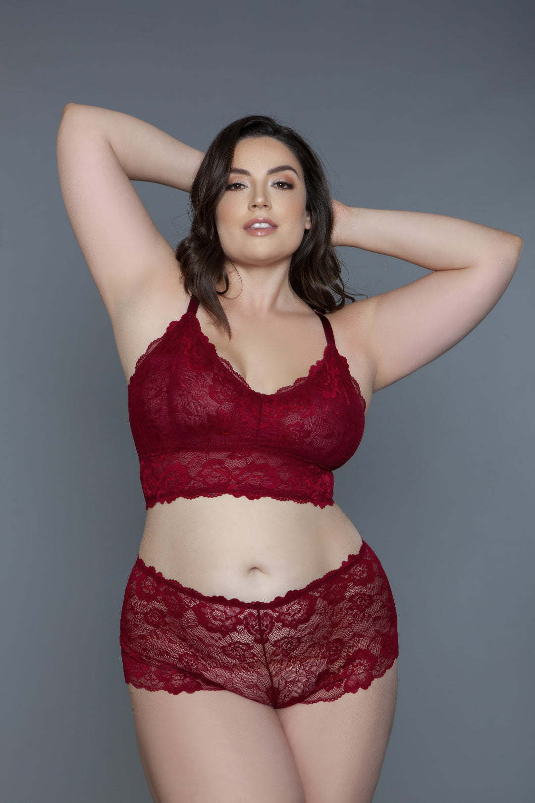 Cindy Lace Cami Set - Love it Curvy
