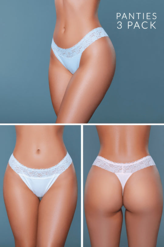Devon Thong 3 Pack - Love it Curvy