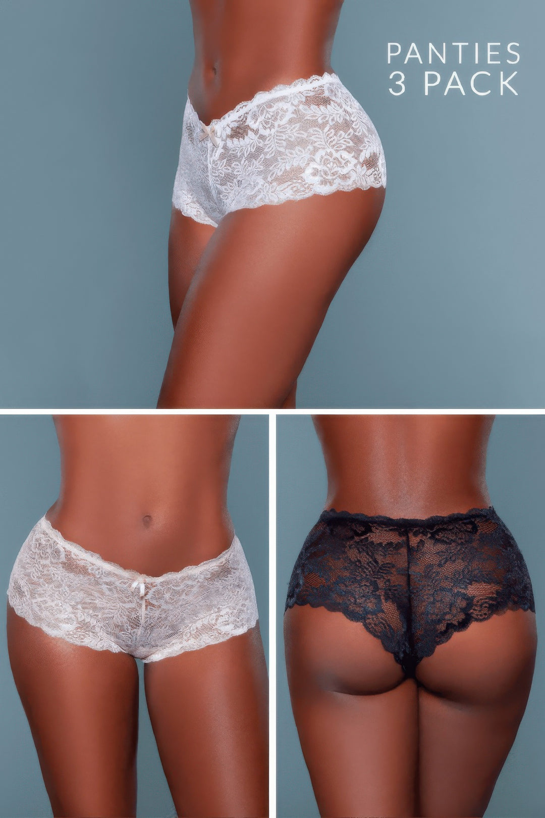 Hayden Boyshort 3 Pack - Love it Curvy