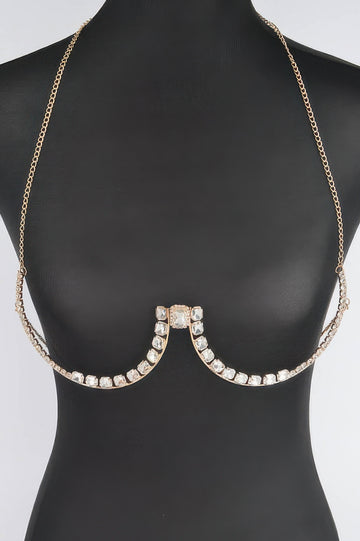 Rhinestone Bra Chain | Love It Curvy