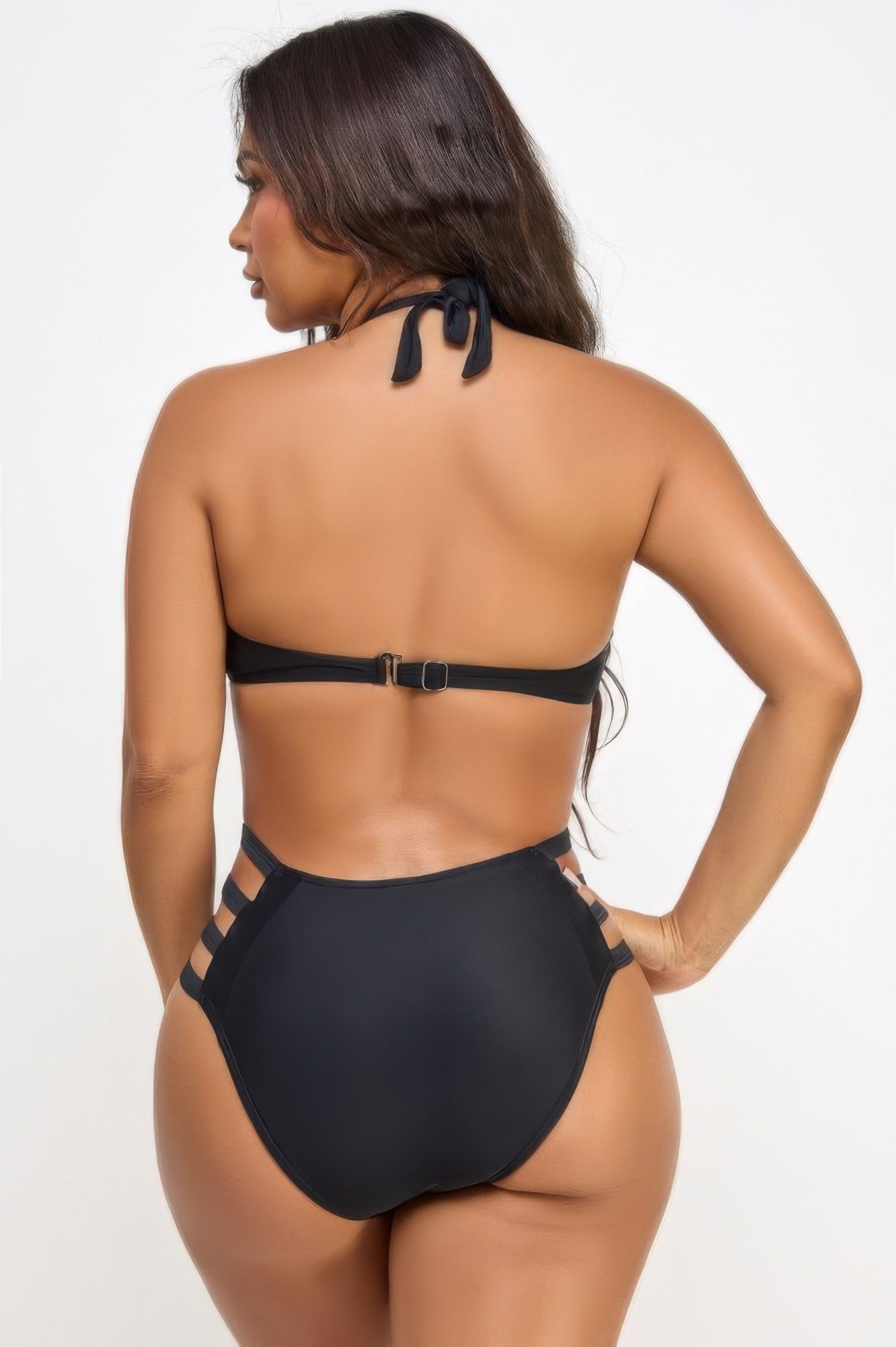 Calista Mesh Front One-Piece Swimsuit | Love It Curvy Secondary image