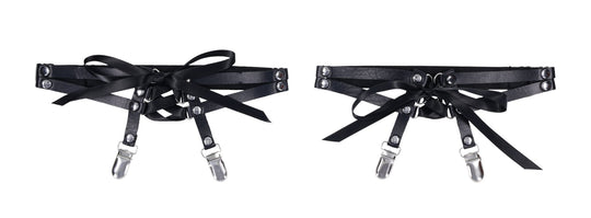 Laced Up Garters - Love it Curvy