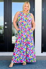 Another Minute Floral Dress - AS8726 - 01 - Love it Curvy