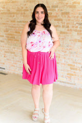 Bet Your Bottom Dollar Skirt in Hot Pink - AS8698-01 - Love it Curvy