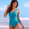 Curve Confidence V-Neck Tummy Control One-Piece Swimsuit
