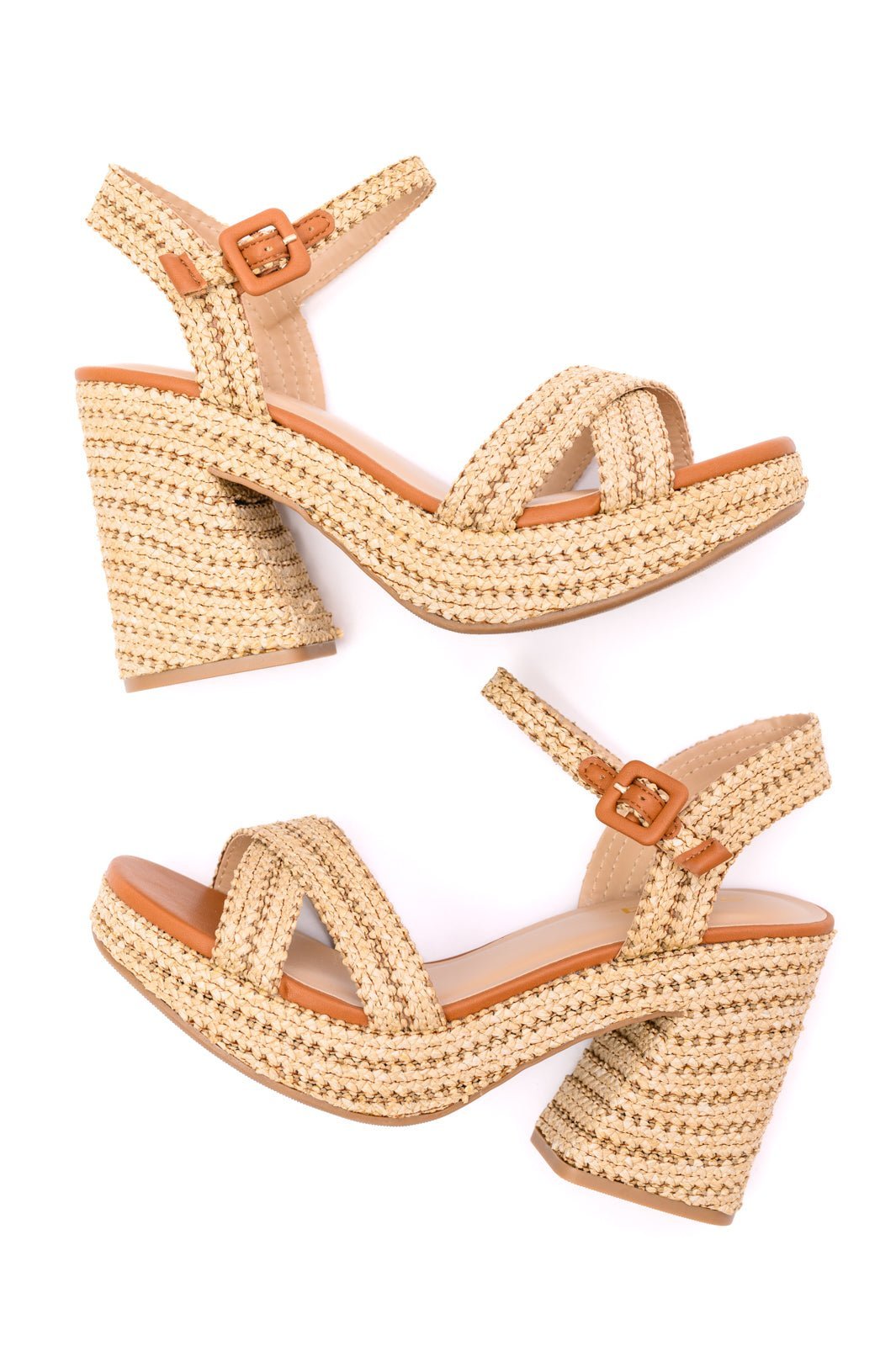 Bon Voyage Rope Woven Heel Shoes - 6/6/2024 - AS8727 - 01 - Love it Curvy