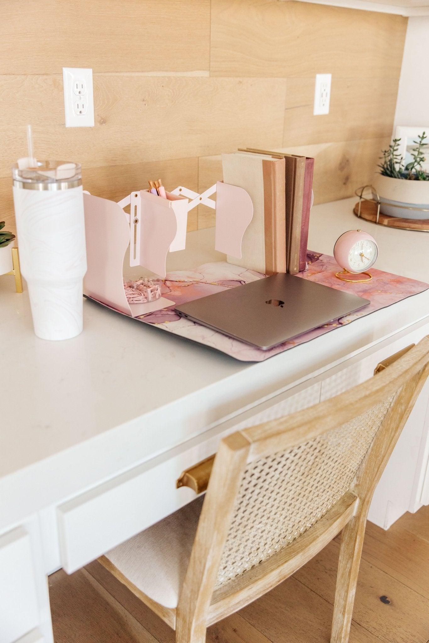 Boss Babe Expanding Desk Organizer in Pink - AS6980-01 - Love it Curvy